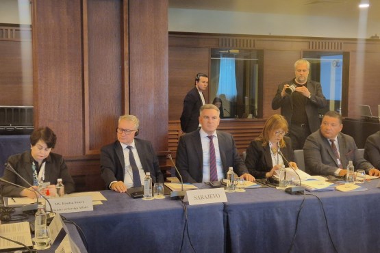 Zamjenici predsjedavajućeg Delegacije PSBiH u PSSEECP-a Mladen Bosić i Džemal Smajić učestvovali u Sofiji na 13. plenarnoj sjednici PSSEECP-a 